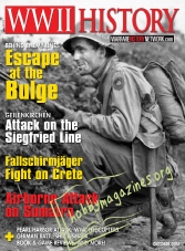 WW II History Magazine - October 2016