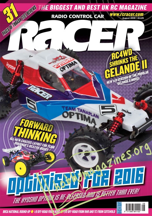 Radio Control Car Racer – August 2016