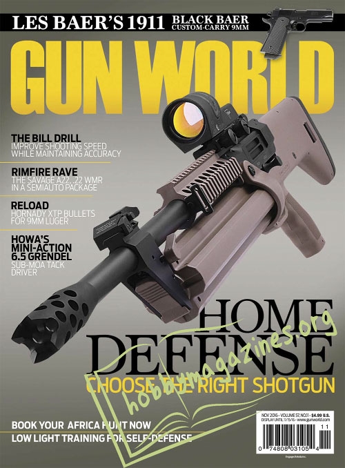 Gun World - November 2016