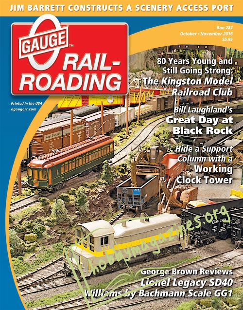 0 Gauge Railroading - October/November 2016