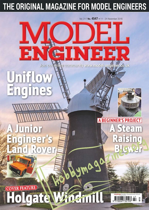 Model Engineer 4547 – 11 November 2016