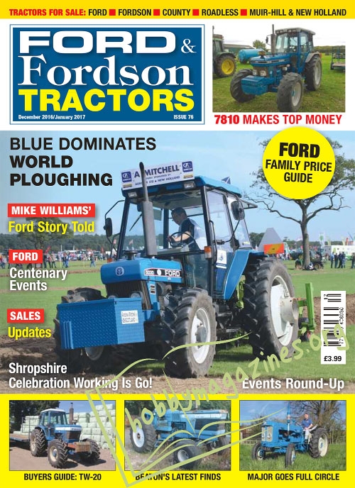 Ford & Fordson Tractors - December/January 2017