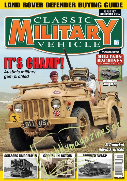 Classic Military Vehicle - December 2016