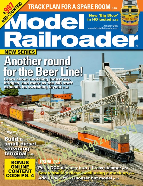 Model Railroader – January 2017