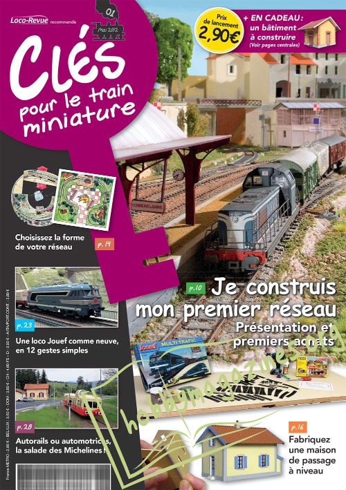 Clés pour le Train Miniature 01