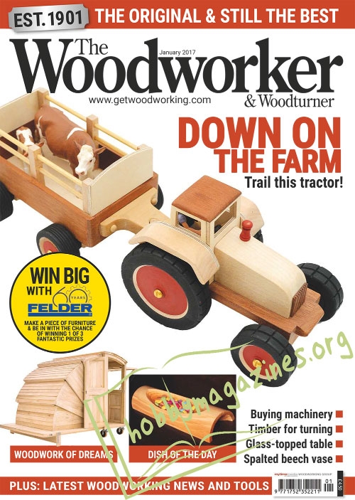 The Woodworker and Woodturner – January 2017