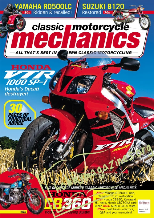 Classic Motorcycle Mechanics – January 2017