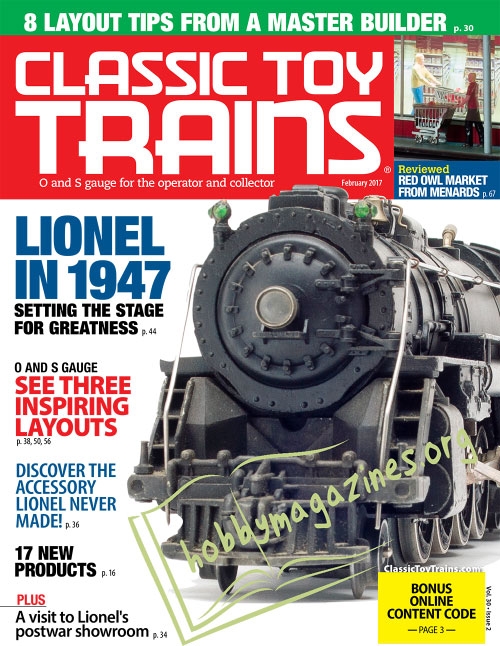 Classic Toy Trains – February 2017