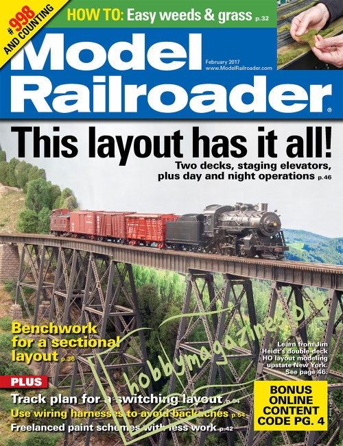 Model Railroader – February 2017