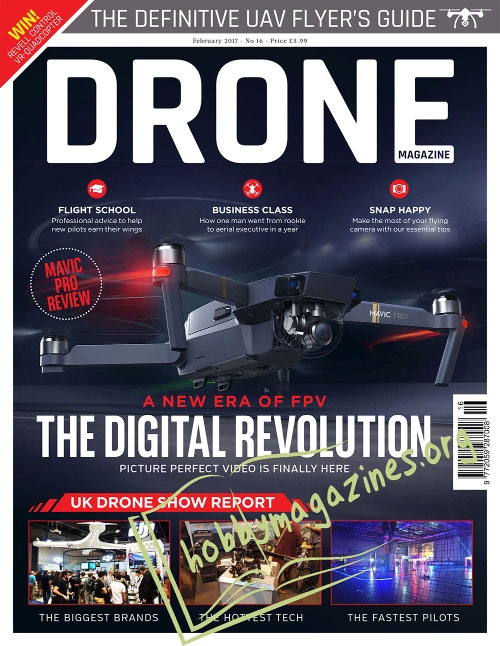 Drone Magazine 16 - February 2017 » Hobby Magazines | Download Digital