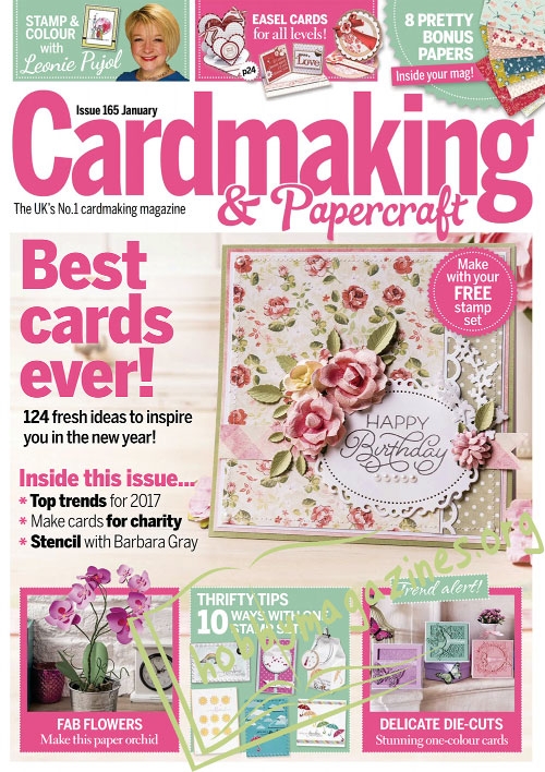 Cardmaking & Papercraft 165 – January 2017