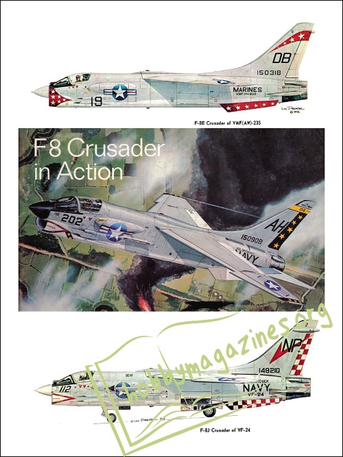 Aircraft In Action 07 :  F-8 Crusader in Action