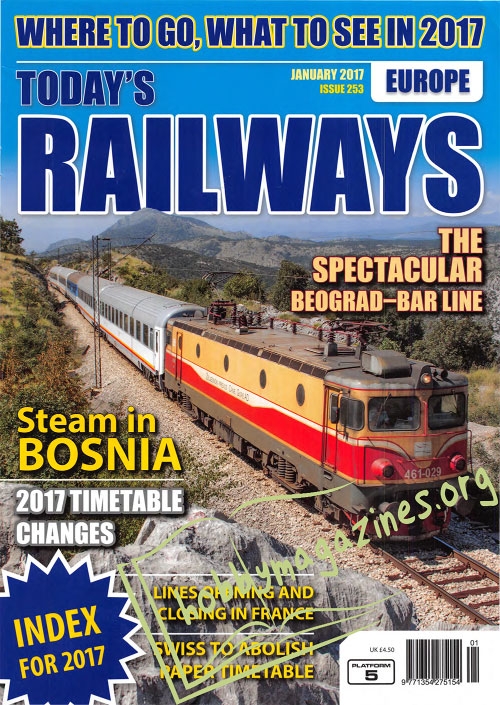 Todays Railways Europe – January 2017