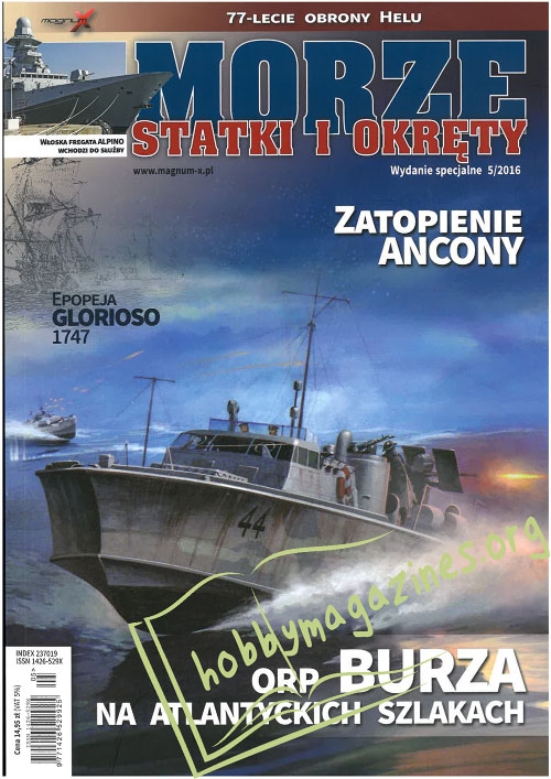 Morze Statki i Okrety Wydanie Specjalne 2016-05