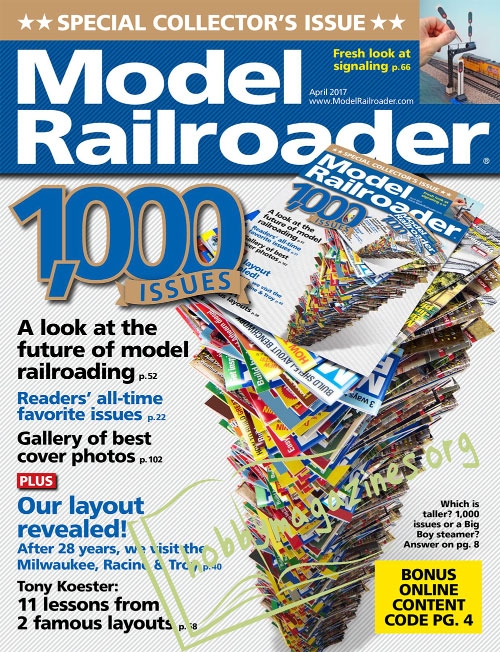 Model Railroader – April 2017