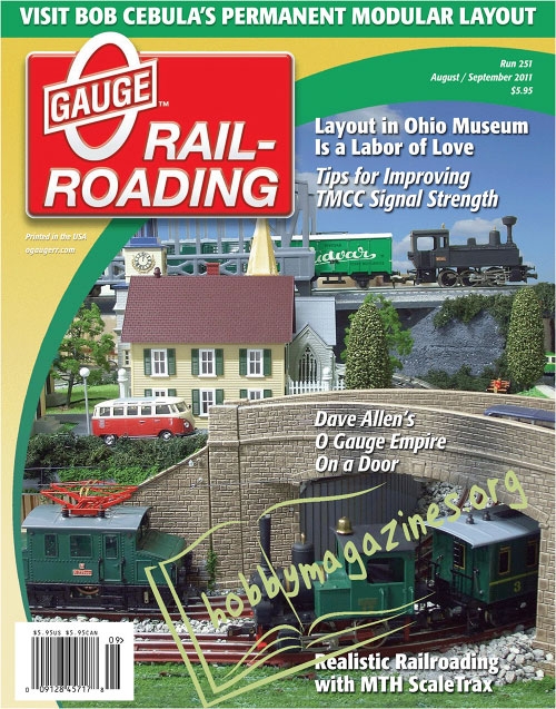 0 Gauge Railroading - August/September 2011