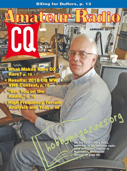 CQ Amateur Radio - January 2017