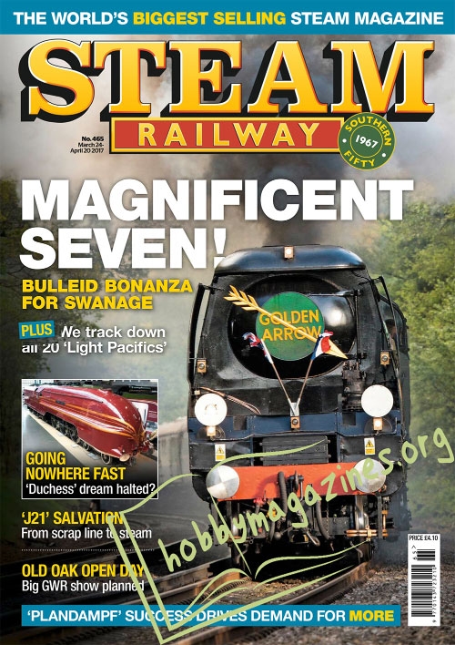 Steam Railway – March 24–April 20, 2017