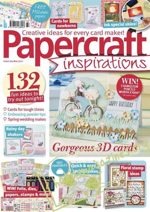 Papercraft Inspirations - May 2017