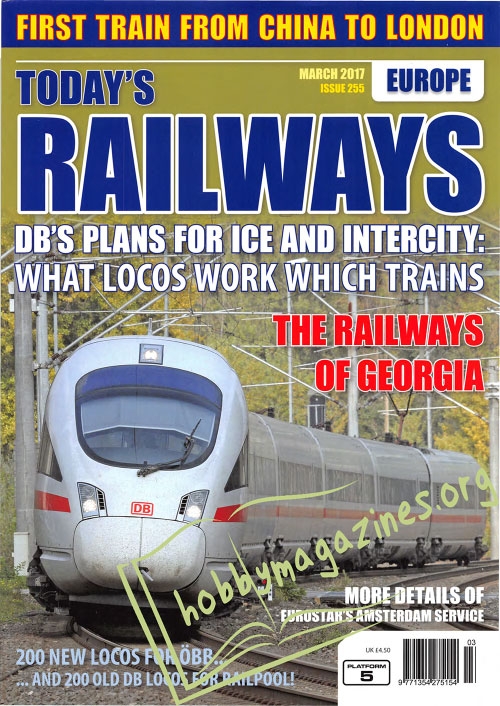 Todays Railways Europe - March 2017