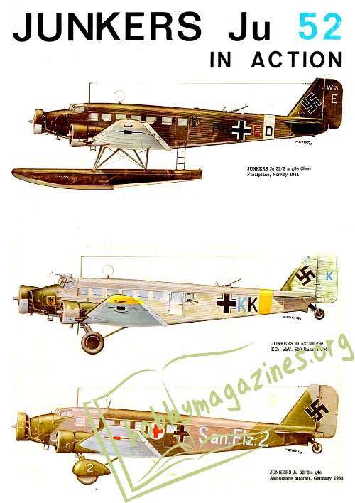 Aircraft In Action 10 : Junkers Ju 52 in Action