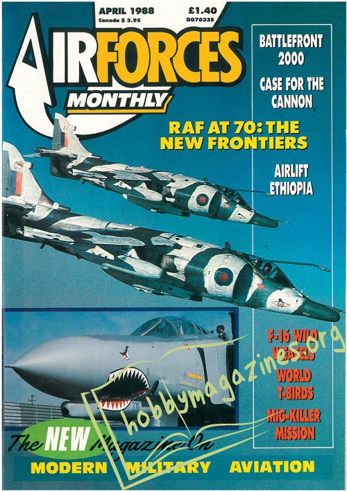 Air Forces Monthly First Issue - April 1988