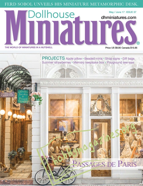 Dollhouse Miniatures - May/June 2017