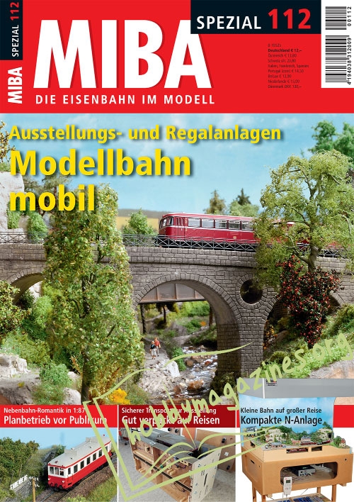 MIBA Spezial 112 : Ausstellungs- und Regalanlagen Modellbahn mobil
