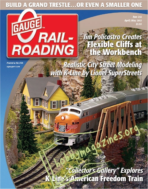 0 Gauge Railroading - April/May 2012