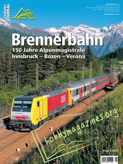 EJ Bahnen und Berge 2017-01 Brennerbahn