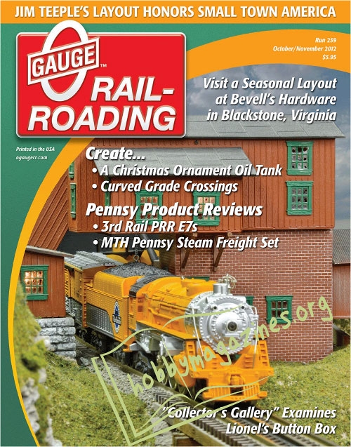 0 Gauge Railroading - October/November 2012