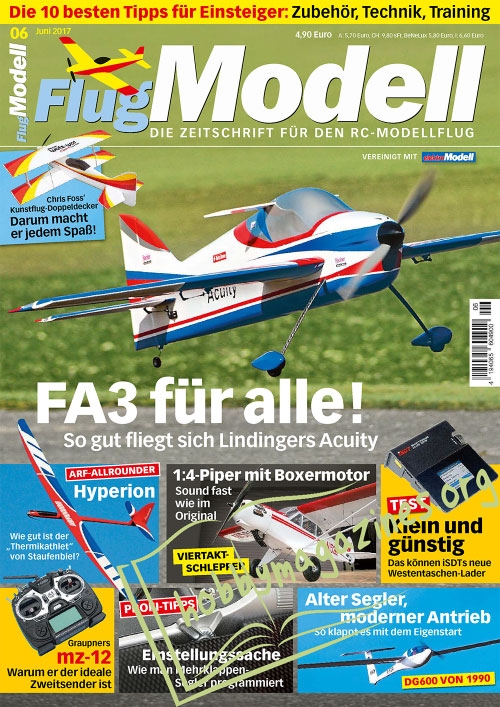 Flugmodell – Juni 2017