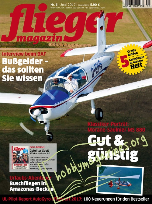 Fliegermagazin – Juni 2017