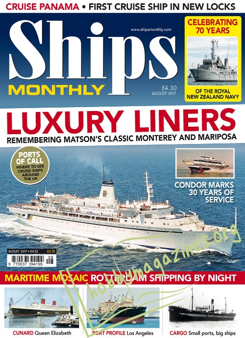 Ships Monthly – August 2017