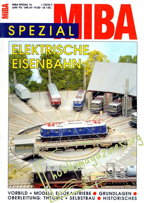 MIBA Spezial 16 : Elektrische Eisenbahn
