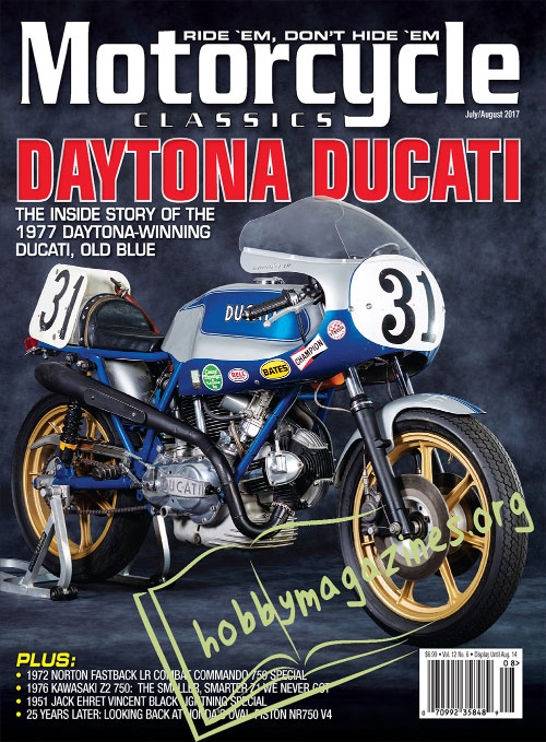 Motorcycle Classics - July/August 2017