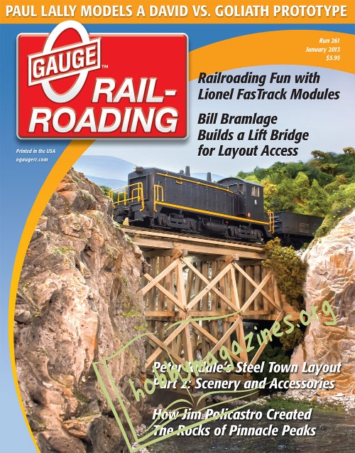 0 Gauge Railroading - January 2013