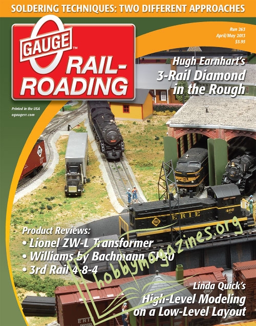 0 Gauge Railroading - April/May 2013