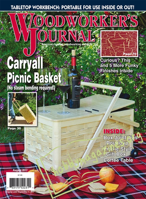 Woodworker’s Journal – August 2017