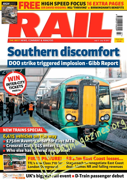 Rail July 5-18, 2017
