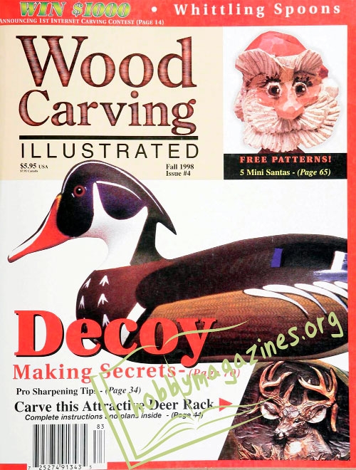 WoodCarving Illustrated 004 - Fall 1998