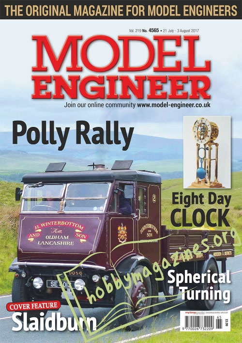 Model Engineer 4565 - 21 July/3 August 2017