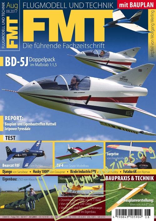 Flugmodell und Technik (FMT) 2017-08