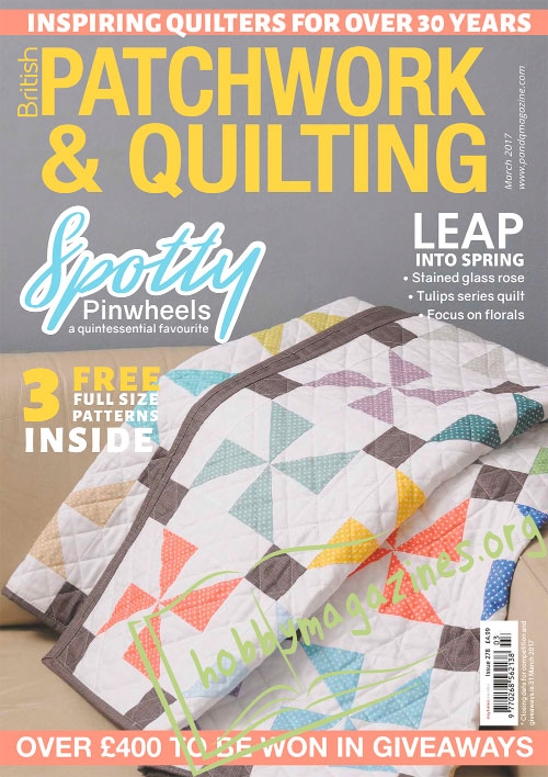 Patchwork and Quilting – March 2017