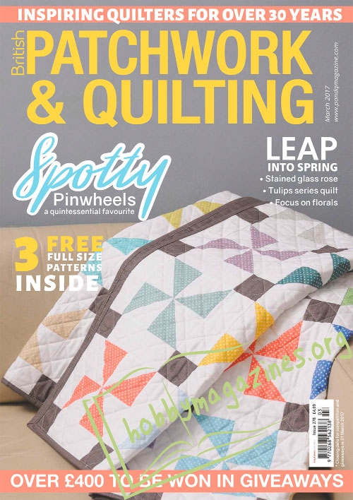 Patchwork and Quilting – March 2017