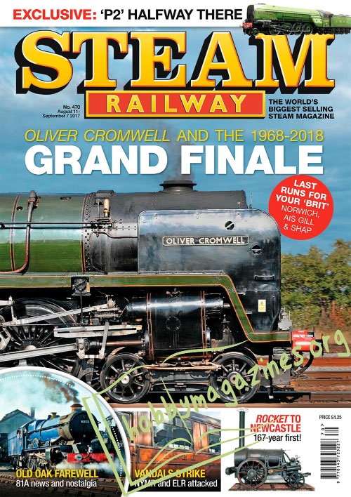 Steam Railway - August 11-September 7, 2017