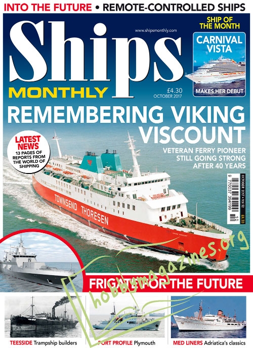 Ships Monthly – October 2017