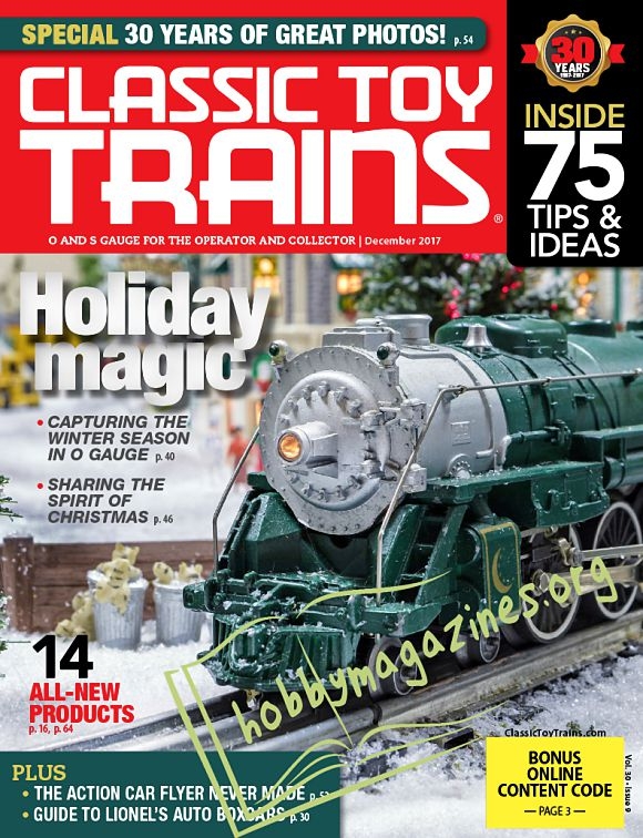 Classic Toy Trains - December 2017