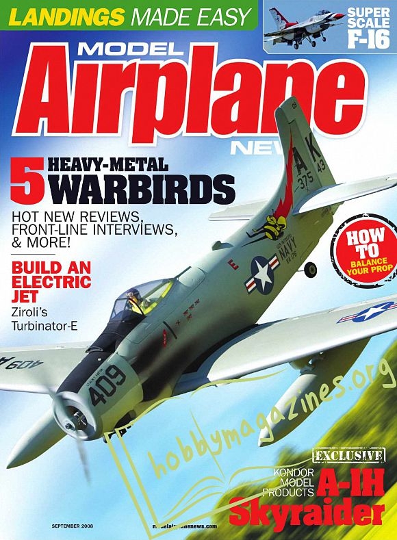 Model Airplane News - September 2008
