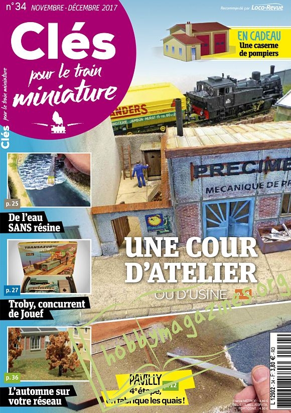 Clés pour le train miniature 034 - Novembre/Décembre 2017